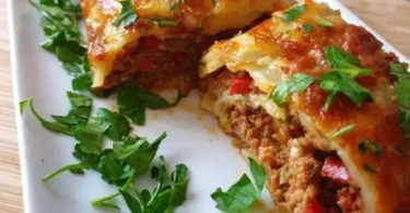 Savory Mushroom Beef Pie