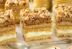 Banana Walnut Cream Cake