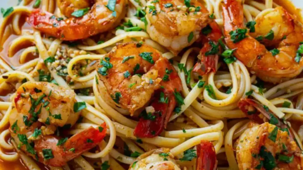 Italian Shrimp Pasta