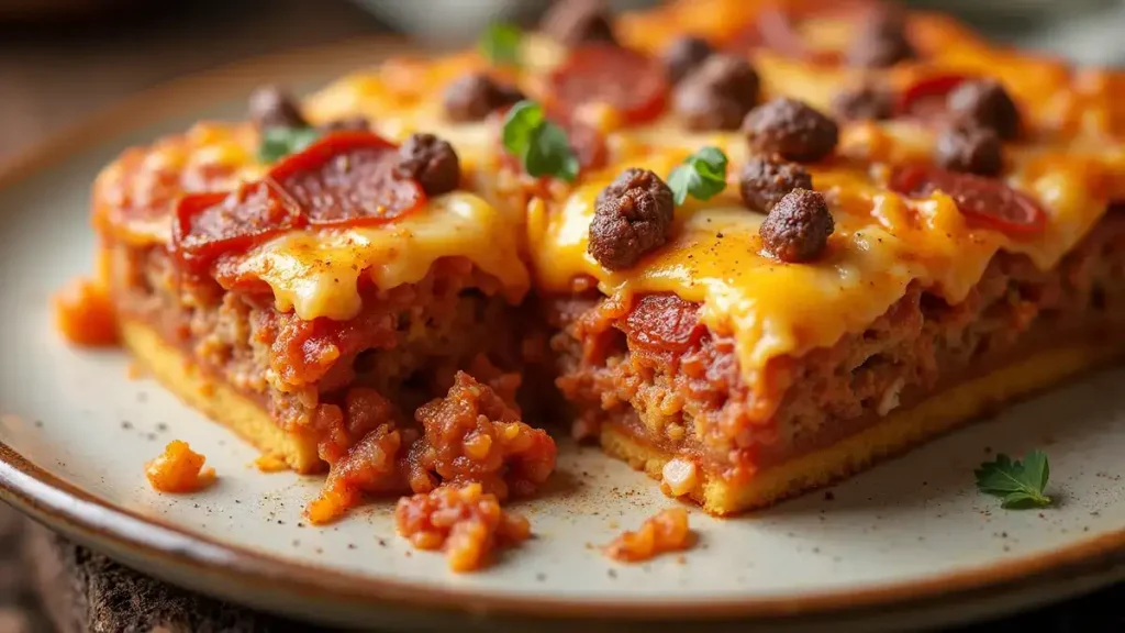 Easy Pizza Casserole Recipe