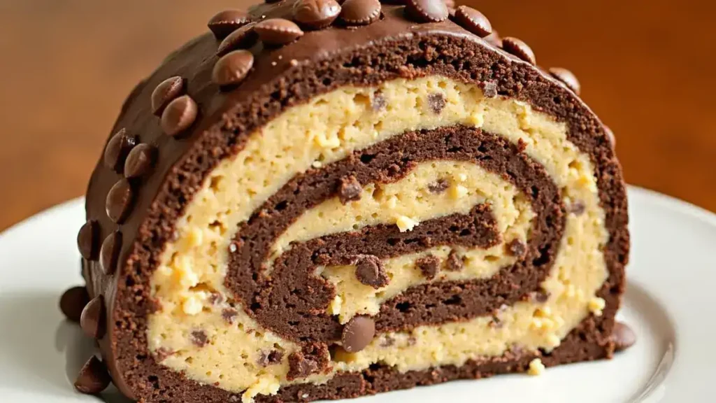 Reese’s Peanut Butter Cup Roll Cake