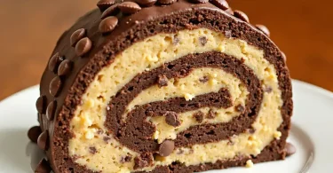Reese’s Peanut Butter Cup Roll Cake