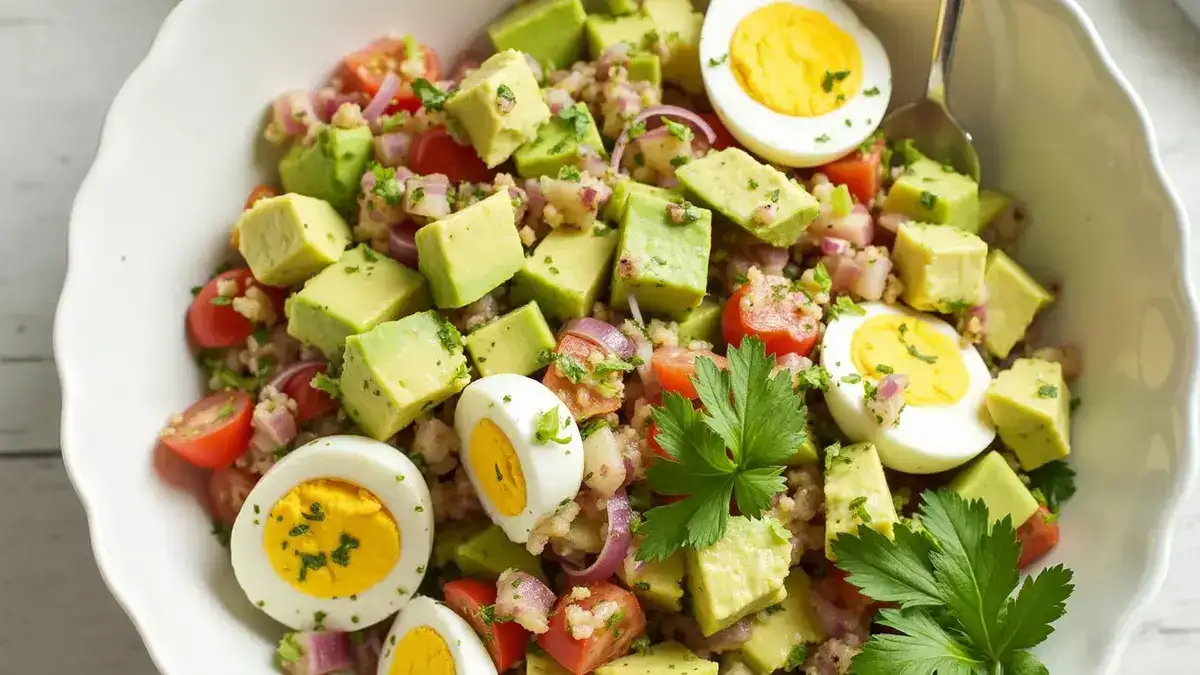 Avocado and Egg Salad
