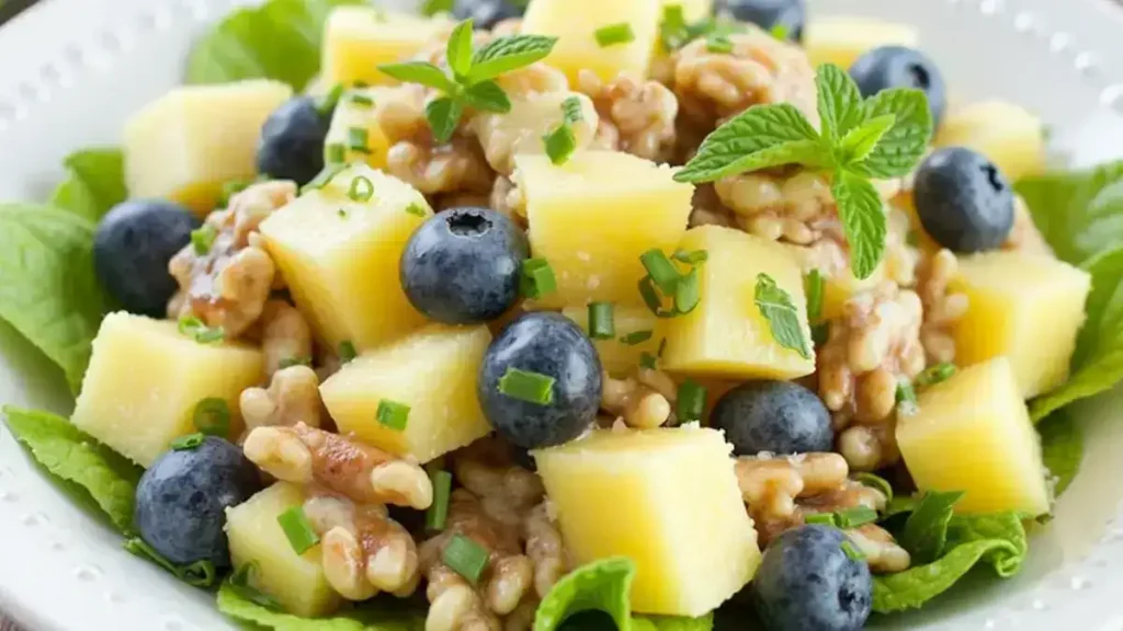Pineapple and Walnut Salad