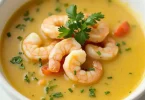Lemon Shrimp Soup