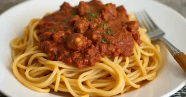 Classic Spaghetti Bolognese