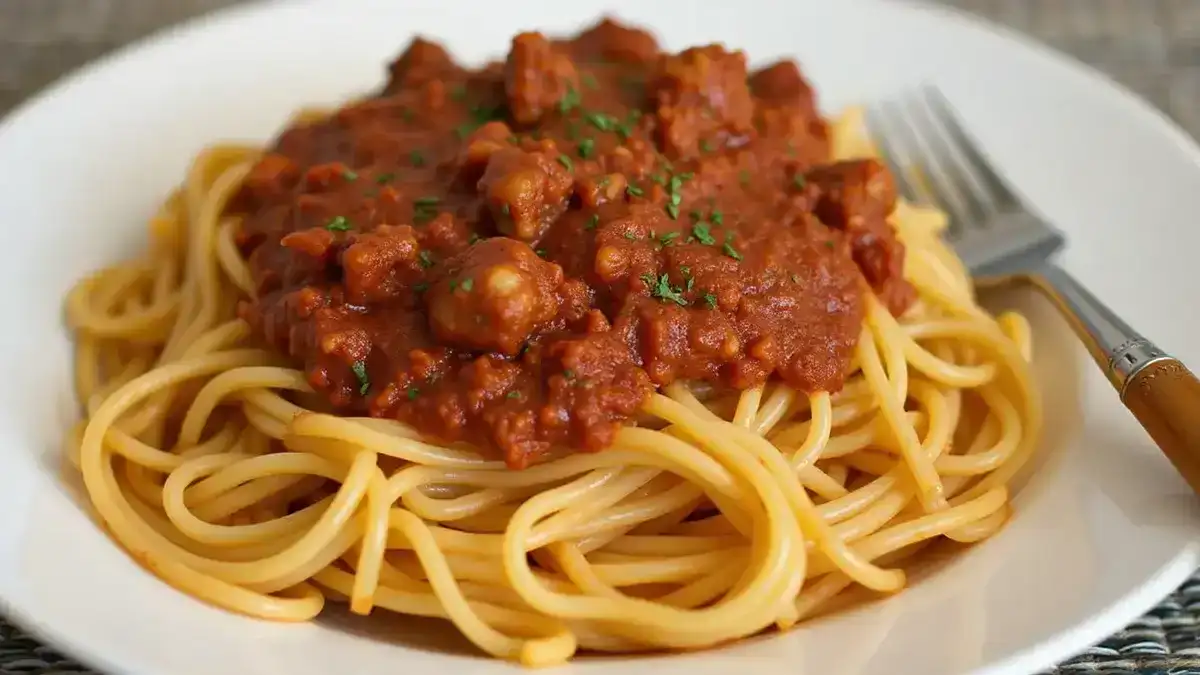 Classic Spaghetti Bolognese