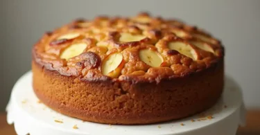 Soft and Quick Apple Cake