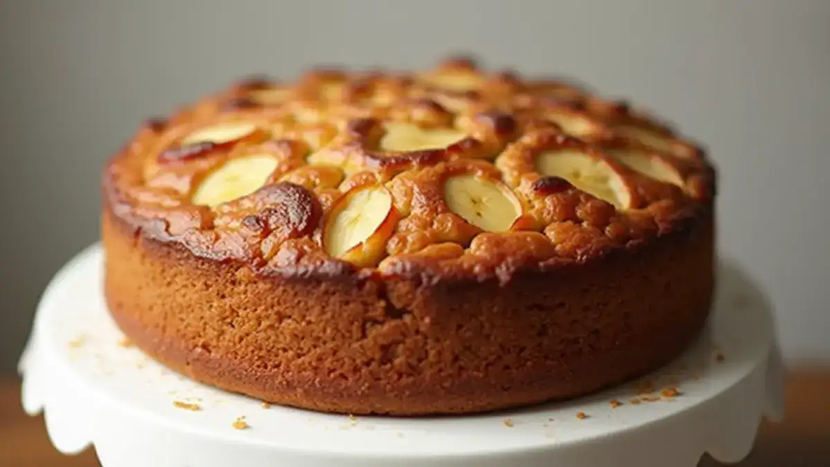 Soft and Quick Apple Cake