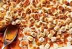 Sweet Potato Casserole with Marshmallow Topping