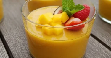 Creamy Mango Pudding