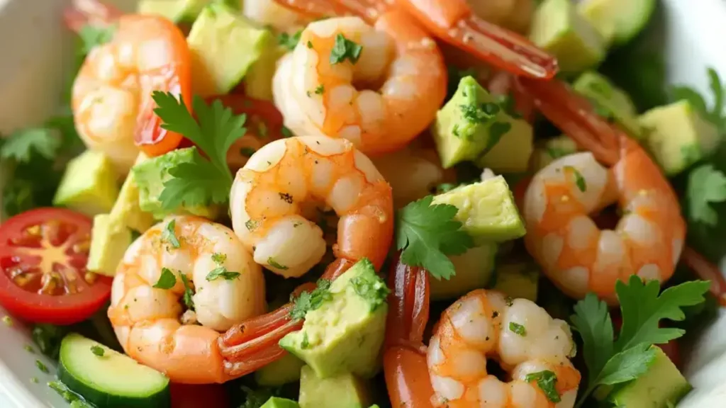 Refreshing Shrimp and Avocado Salad