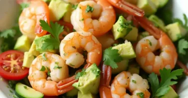 Refreshing Shrimp and Avocado Salad