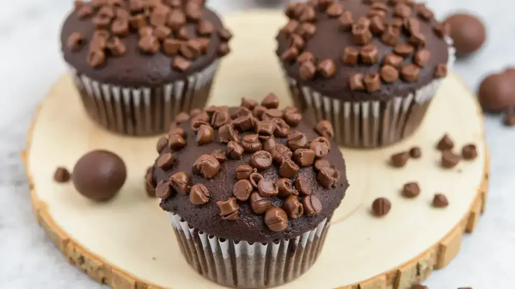 Amazing Mocha Chocolate Cupcakes Ever