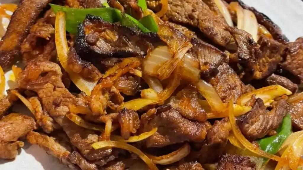 Beef Onion Stir Fry