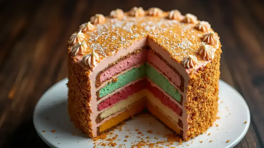 New Year’s Eve Sparkle Cake