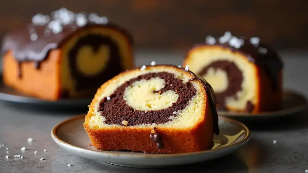 Marbled Buttermilk Pound Cake