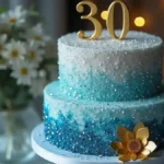 New Year’s Eve Sparkle Cake