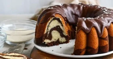 Marbled Buttermilk Pound Cake