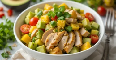 Easy Chicken Mango Avocado Salad You’ll Love