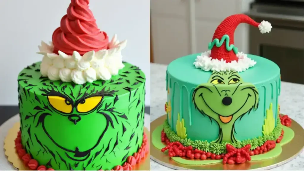 Grinch Cake Ideas