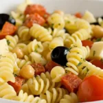 Easy Mediterranean Pasta with Fresh Ingredients