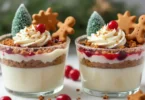 Festive Christmas Dessert Cups