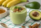 Creamy Avocado Banana Smoothie