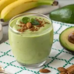 Creamy Avocado Banana Smoothie