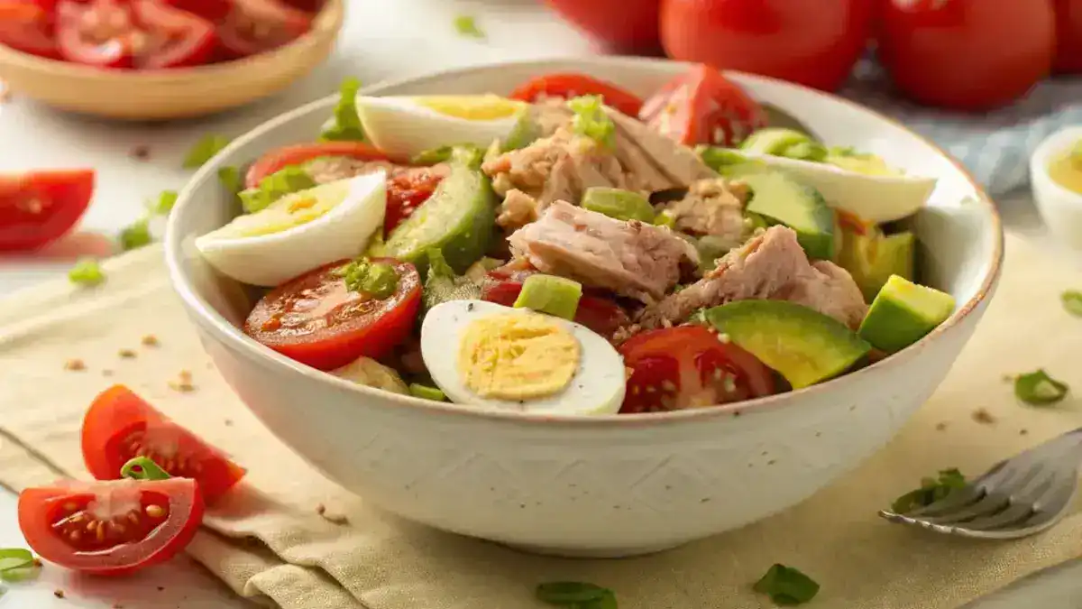 Amazing Tuna Salad with Tomatoes