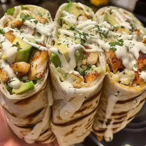 The Best Chicken Avocado Burrito Recipe Ever!