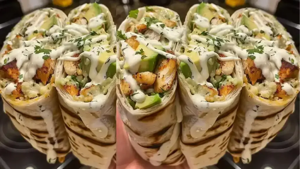 The Best Chicken Avocado Burrito Recipe Ever!