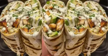 The Best Chicken Avocado Burrito Recipe Ever!
