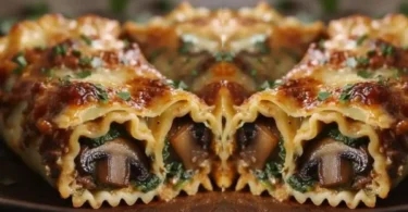 Spinach Lasagna Rolls