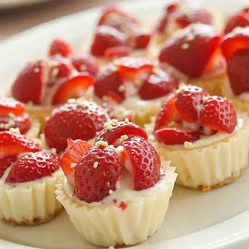 Cheesecake Deviled Strawberries: Easy No-Bake Recipe
