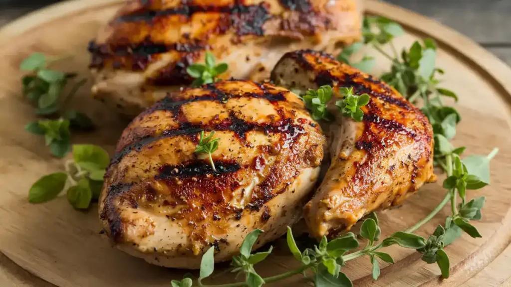 The Best Grilled Brown Sugar-Mustard Chicken