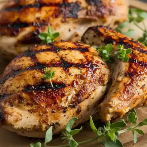The Best Grilled Brown Sugar-Mustard Chicken