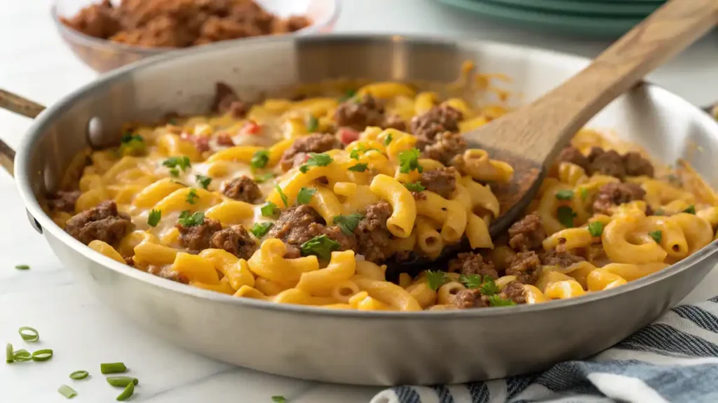Easy Homemade Beefaroni Recipe