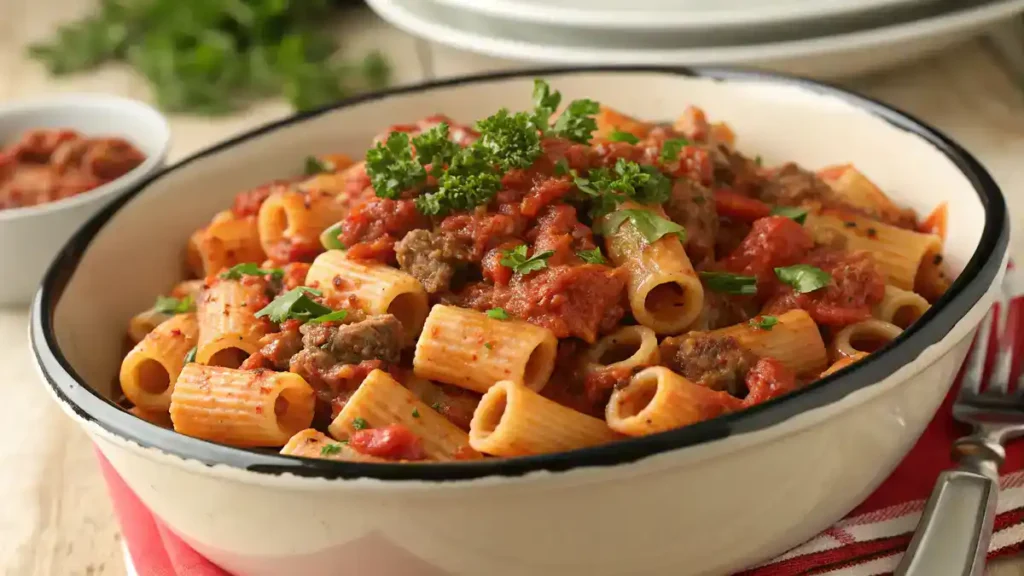 Easy Homemade Beefaroni Recipe