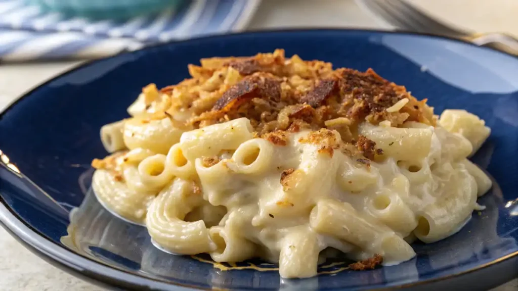 smoked mac and cheese? This easy cast iron recipe delivers smoky, creamy comfort with a crispy panko topping.