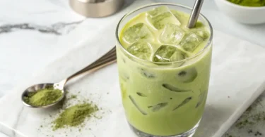 Iced Matcha Latte at home with expert tips, ingredient swaps, and answers to all your matcha questions.