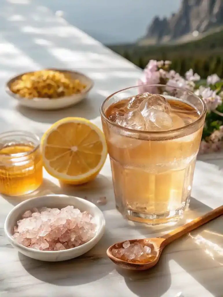 Japanese Pink Salt Recipe to boost hydration, aid digestion, and support detox—perfect for your morning wellness routine.