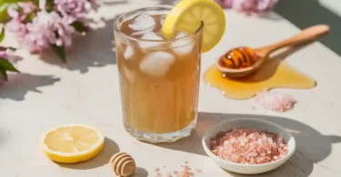 Japanese Pink Salt Trick—a simple, natural drink recipe that boosts hydration, balances electrolytes, and supports digestion every morning.