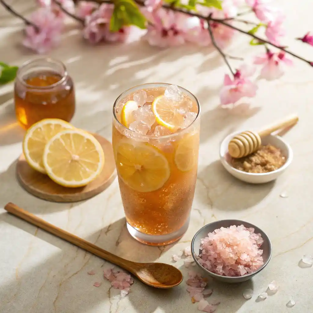 Japanese Pink Salt Trick—a simple, natural drink recipe that boosts hydration, balances electrolytes, and supports digestion every morning.
