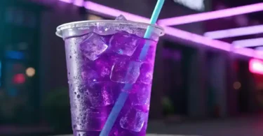 Baja Midnight drink with our easy recipe! Enjoy the unique blend of Mountain Dew Voltage and grape juice today.