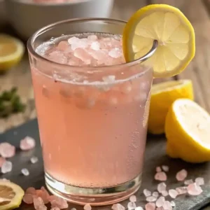 japanese pink salt recipe ingredients and how to use them in a simple morning detox drink for digestion and wellness.