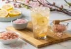 japanese pink salt recipe ingredients and how to use them in a simple morning detox drink for digestion and wellness.