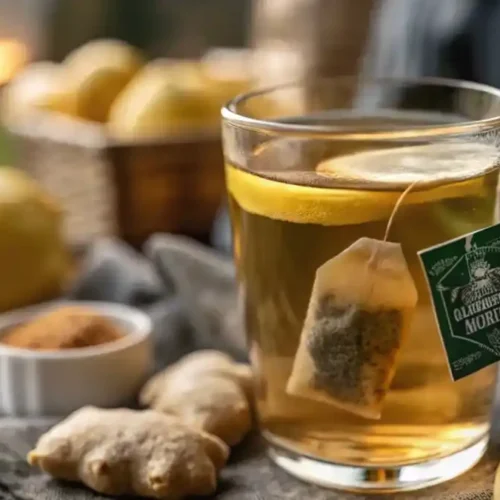 Natural Mounjaro Tea Recipe for weight loss, detox, and energy. Learn how to make this healthy Brazilian-inspired tea with lemon, ginger, and green tea.
