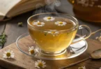 easy chamomile tea recipe with milk — a soothing, caffeine-free drink that promotes relaxation and better sleep.