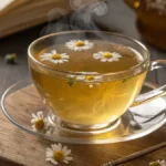 easy chamomile tea recipe with milk — a soothing, caffeine-free drink that promotes relaxation and better sleep.